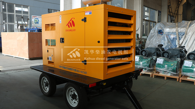 莆田50kw移動(dòng)防雨罩柴油發(fā)電機(jī)組成功出廠