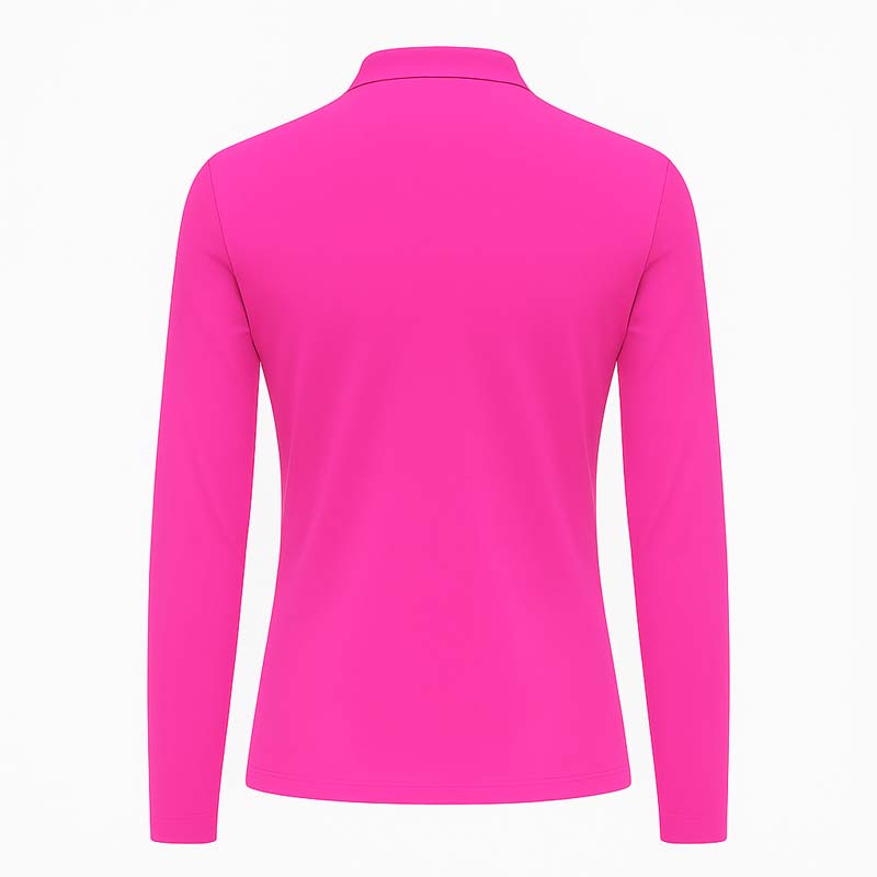 高爾夫女士運動休閑長袖POLO衫