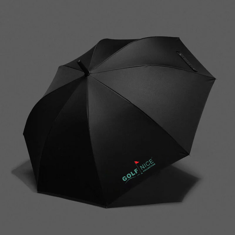 黑色彎鉤雨傘